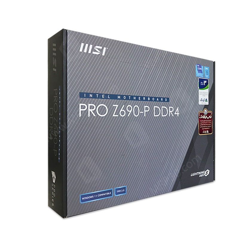 باندل مادربرد MSI Z690-P DDR4 + Intel Core i5 12600K Stock
