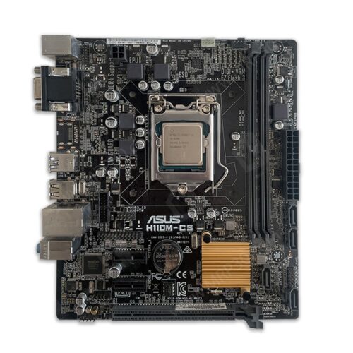 باندل مادربرد ایسوس ASUS H110M-CS + Intel Core i3 6100 Stock