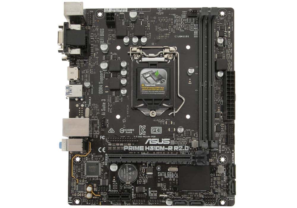 مادربرد ایسوس ASUS H310M-R استوک 1 مادربرد H310M-R ایسوس