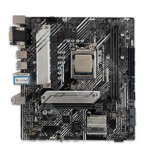 باندل مادربرد ایسوس ASUS Prime H510M-A WIFI + Intel Core i5 10400F Stock