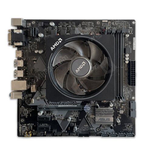 باندل مادربرد ASUS PRIME B450M-A + RYZEN 7 1700 + AMD Fan - استوک