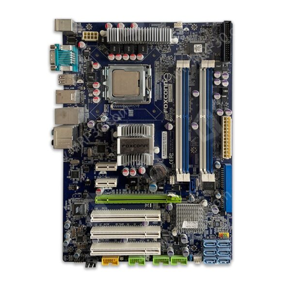 باندل مادربرد Foxconn P45AL-S + Intel Pentium E5200 استوک