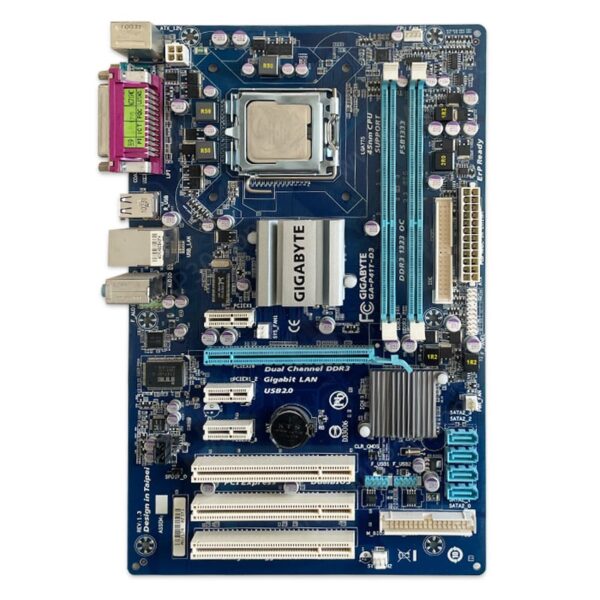 باندل مادربرد گیگابایت Gigabyte P41T-D3 + Intel Pentium E5700 استوک