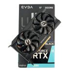کارت گرافیک EVGA XC RTX 3060 12G GDDR6 استوک در حد نو