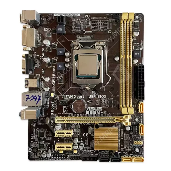 باندل مادربرد ایسوس ASUS B85M-K + Intel Core i5 4570 استوک