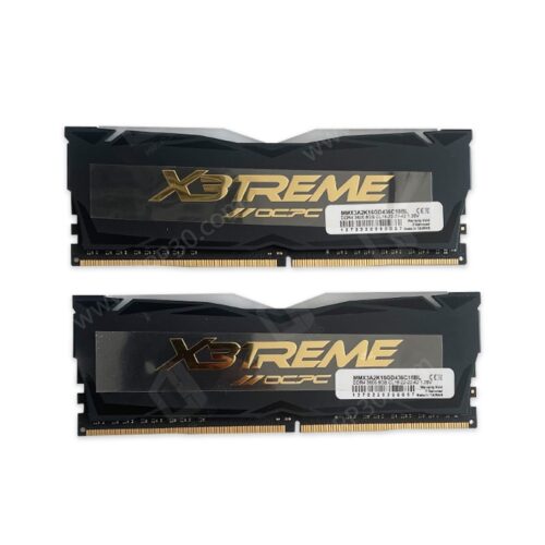 پک 16 گیگ رم OCPC X3TREME RGB 16GB(8GBx2) DDR4 3600Mhz