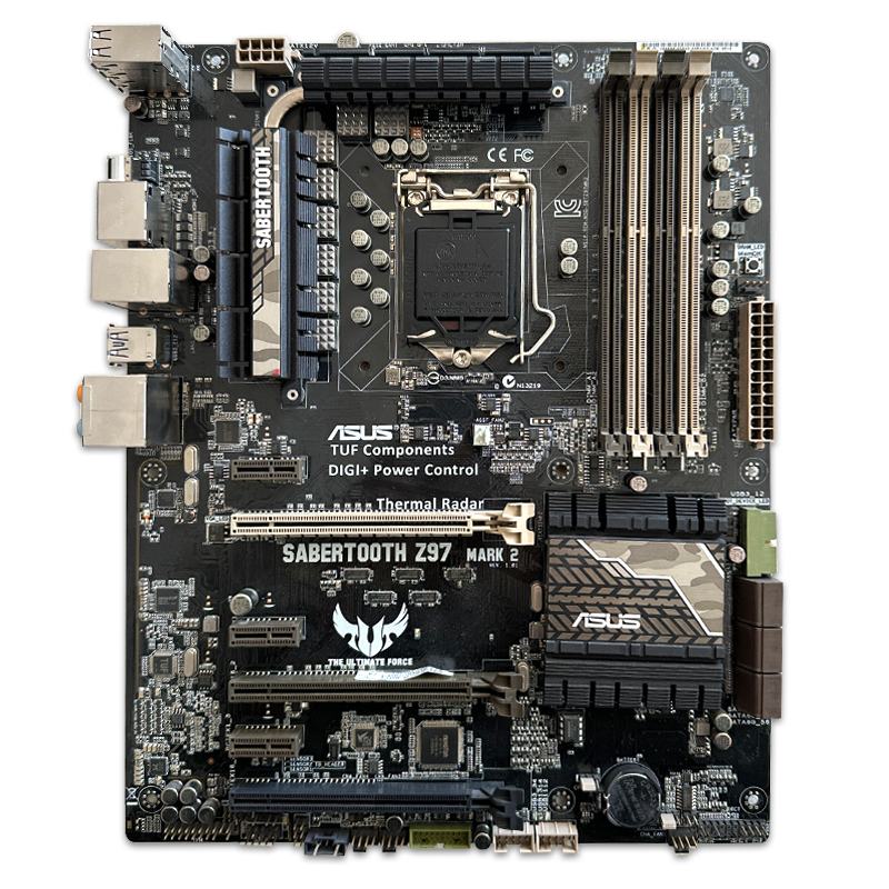مادربرد ایسوس ASUS SABERTOOTH Z97 Mark2 استوک (1) مادربرد ایسوس ASUS SABERTOOTH Z97 Mark2 استوک