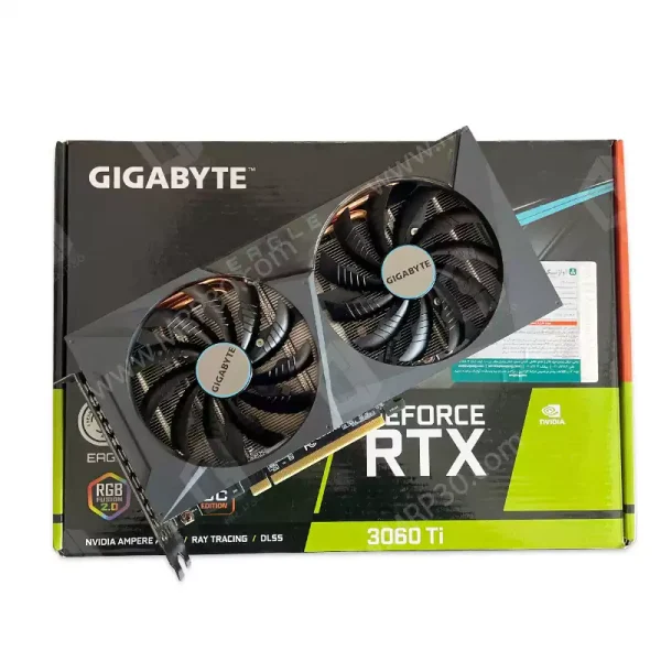 کارت گرافیک Gigabyte RTX 3060 TI EAGLE OC 8G استوک