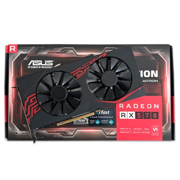 گرافیک ایسوس ASUS Expedition RX 570 4G GDDR5 استوک