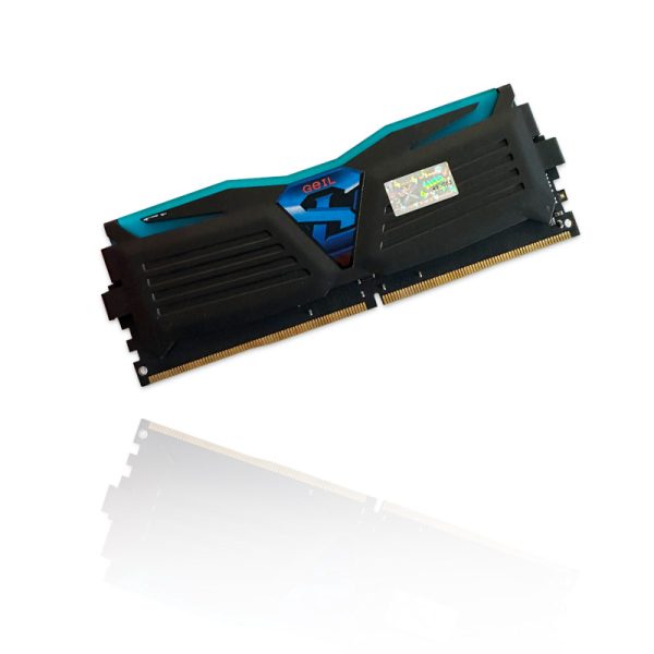 رم گیل Geil Super Luce 16GB DDR4 2400Mhz Blue Led استوک در حد نو