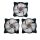 فن کیس Fan Case COOLERMASTER MASTER FAN PRO 120 RGB استوک پک سه عددی - Image 2