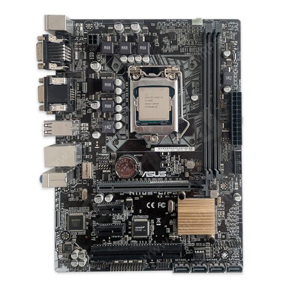 باندل مادربرد ASUS H110M-C/PS و پردازنده Intel Core i5 6500 استوک