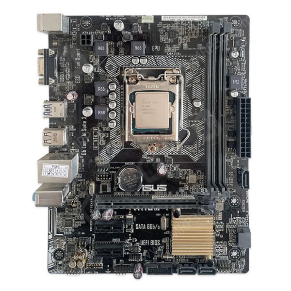باندل مادربرد ASUS H110M-F + Intel Core i7 7700K استوک