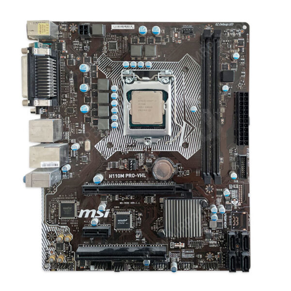 باندل مادربرد MSI H110M PRO-VHL و پردازنده Intel Core i3 7100 استوک