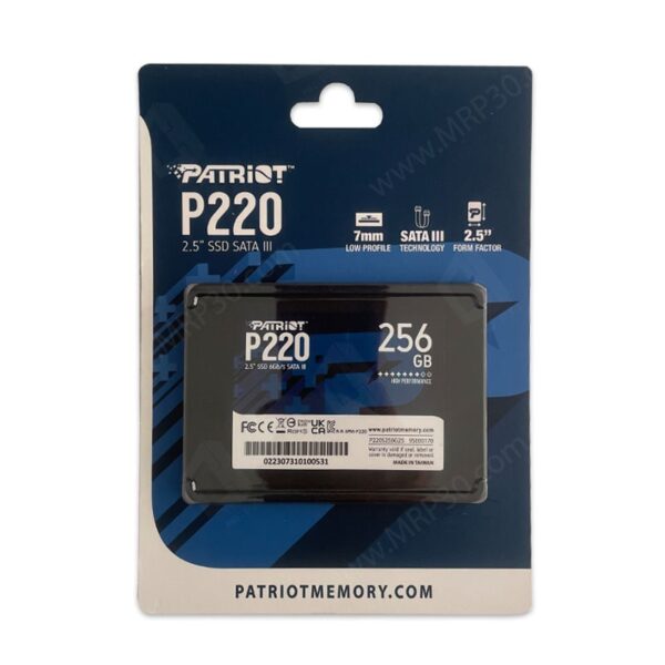 خرید اس اس دی Patriot P220 256GB