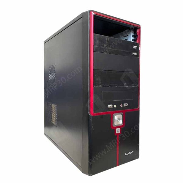 قاب کیس کامپیوتر Case Logic Black-Red استوک