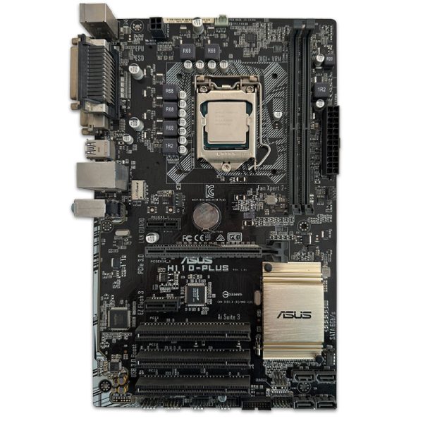 باندل مادربرد ASUS H110 Plus + Intel Core i5 6500 استوک در حد نو
