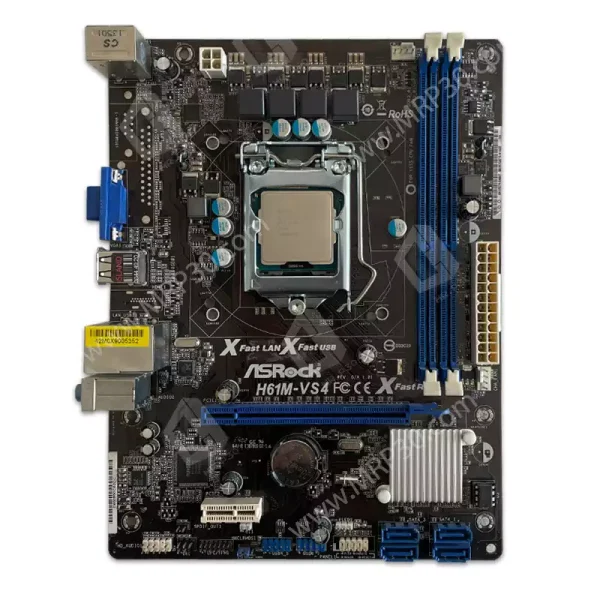 باندل مادربرد ازراک ASROCK H61M-VS4 + Celeron G1620 استوک