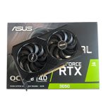 کارت گرافیک ASUS Dual RTX 3050 OC 8G GDDR6 استوک در حد نو