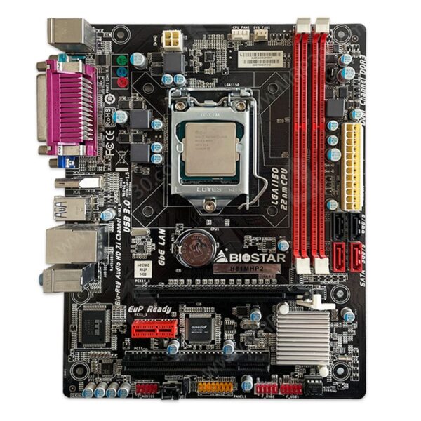 باندل مادربرد بایوستار Biostar H81MHP2 و پردازنده Intel Pentium G3220 استوک