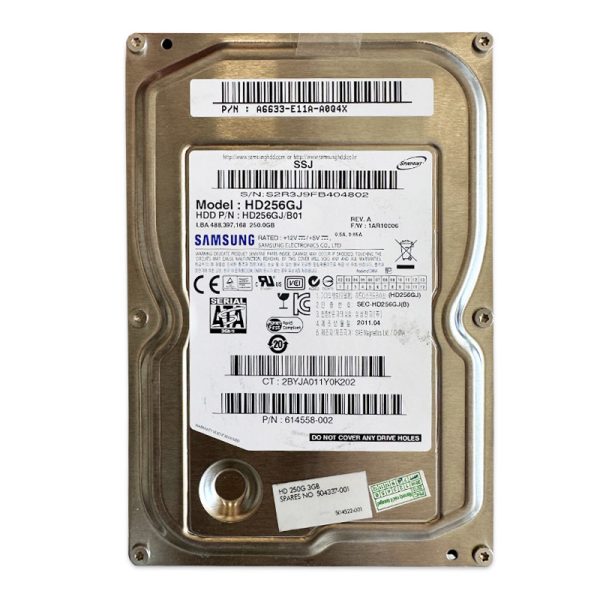 هارد اینترنال 250 گیگ سامسونگ Samsung 250GB استوک