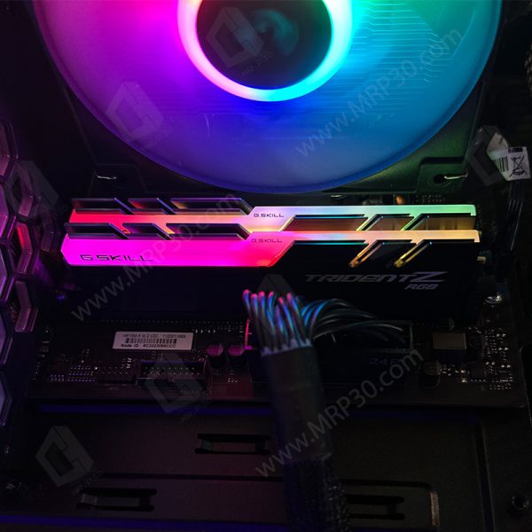 پک رم Trident Z RGB 16GB 8GBx2 DDR4 3600Mhz استوک در حد نو با گارانتی