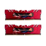 پک 16 گیگ رم GSKILL Ripjaws 4 16GB (8GBx2) DDR4 2666Mhz استوک با گارانتی عقیق رایانه
