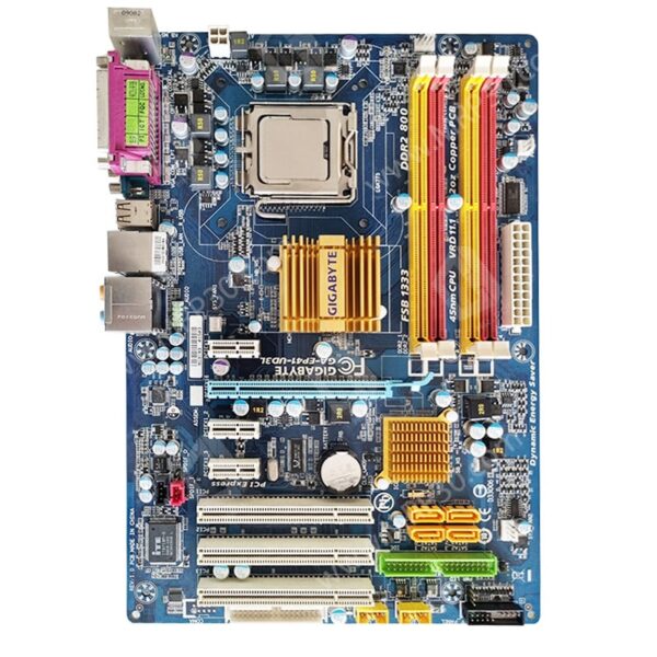 باندل مادربرد Gigabyte EP41 UD3L + Intel Pentium E5200 استوک