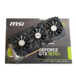 کارت گرافیک MSI DUKE GTX 1070 TI 8G GDDR5 استوک