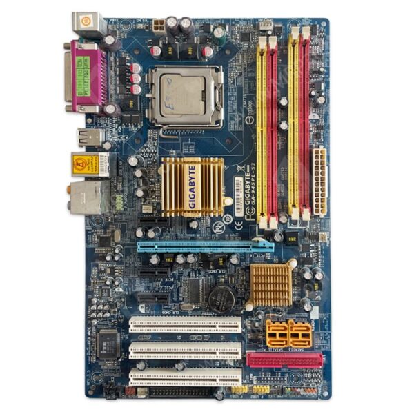 باندل مادربرد Gigabyte 945PL-S3 + Intel Core 2 Due E8400 استوک