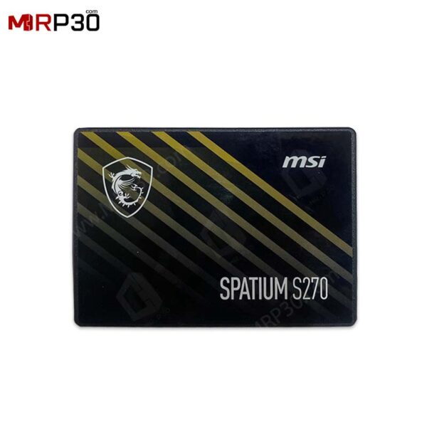 هارد اس اس دی ام اس آی Msi Spatium S270 480GB SSD استوک گارانتی تا مهر 1406