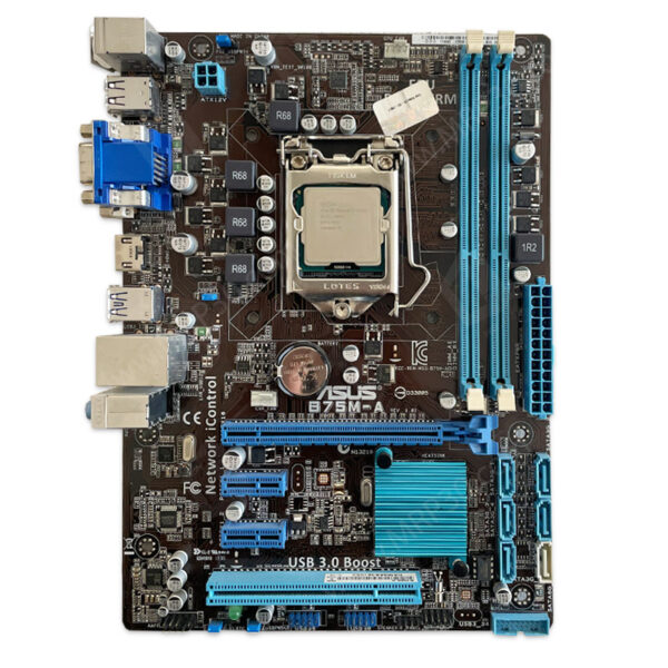 باندل مادربرد ASUS B75M-A + Intel Pentium G2030 استوک