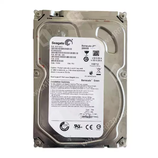هارد دیسک سیگیت Seagate Desktop ST2000DL003 2TB 9 استوک