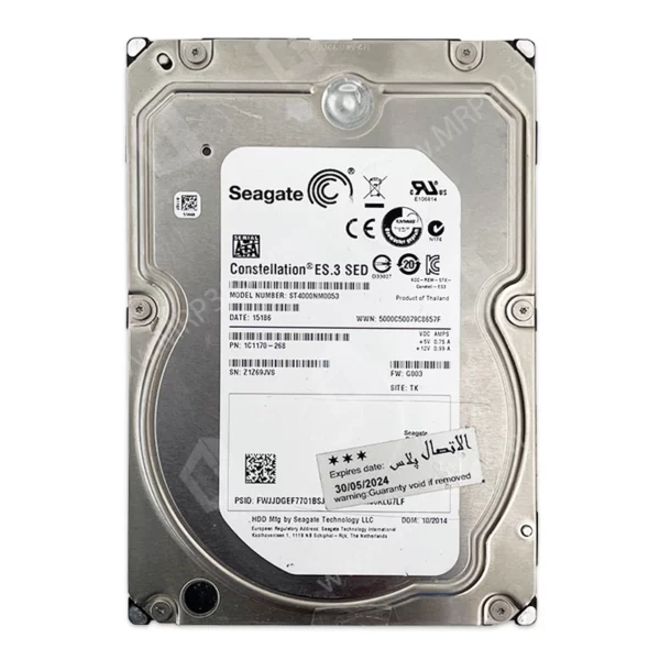 هارد اینترنال 4 ترا سیگیت Seagate Constellation Es.3 4TB استوک شرکتی