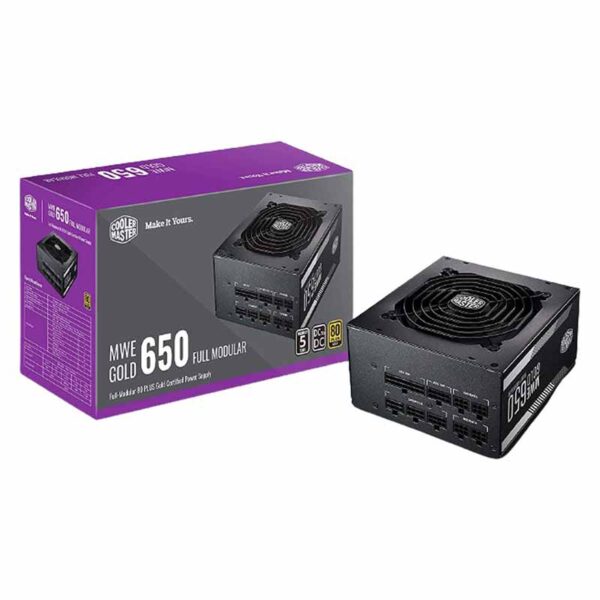 پاور 650 وات Cooler Master MWE Gold 650W V2 استوک