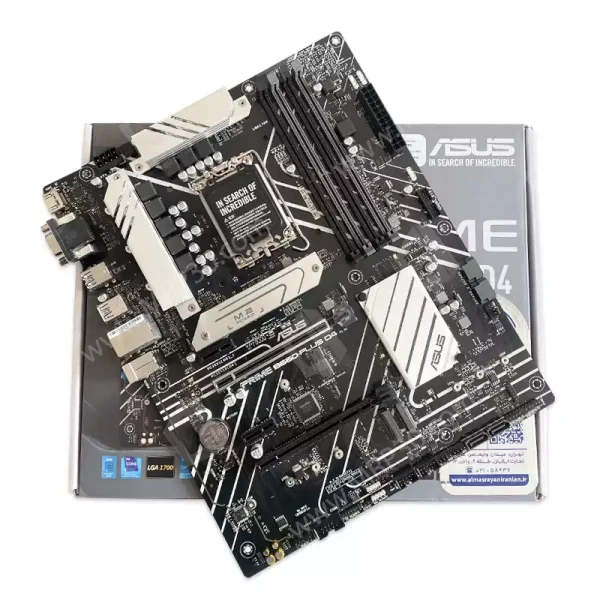 مادربرد ام اس آی Asus Prime B660M Plus D4 استوک گارانتی تا 1405/08