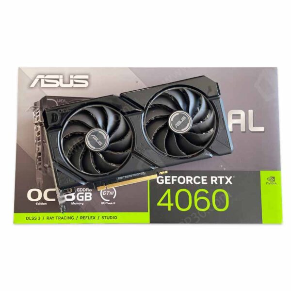 گرافیک ASUS RTX 4060 Dual OC 8G GDDR6 استوک گارانتی تا 1406/03