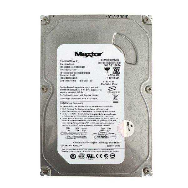 هارد Maxtor 160GB STM3160215AS استوک