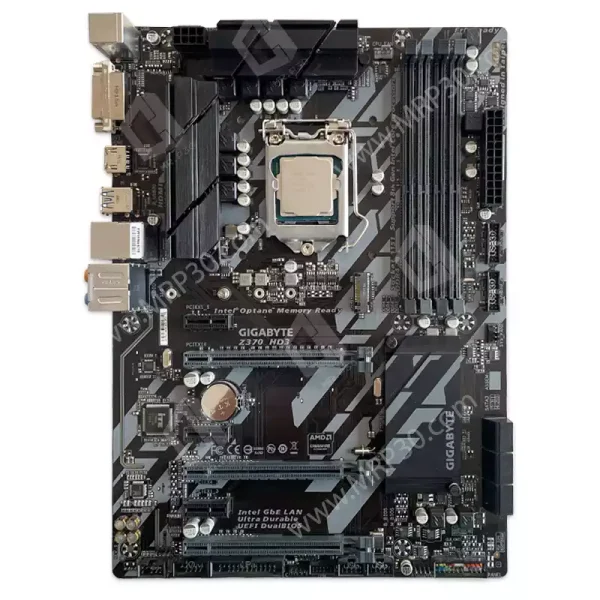 باندل مادربرد گیگابایت Gigabyte Z370 HD3 + Intel Core i5 8400K استوک