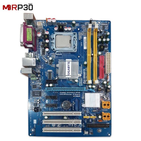 باندل مادربرد Gigabyte P31 S3G + Intel Pentium 2180 استوک