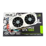 گرافیک ASUS DUAL GTX 1060 OC 6G GDDR5 192bit استوک در حد نو