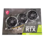 کارت گرافیک ام‌اس‌آی MSI RTX 3060 VENTUS 3X OC 12G GDDR6 استوک