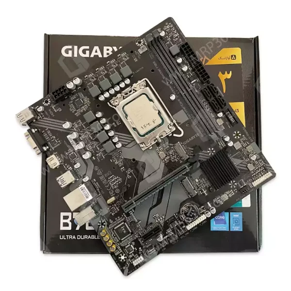 باندل Gigabyte B760M H DDR4 + I5 13400F استوک با گارانتی تا 2027
