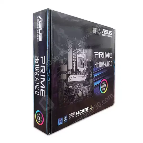 مادربرد ASUS Prime H510M-A R2.0 آکبند با گارانتی تا 2027/05