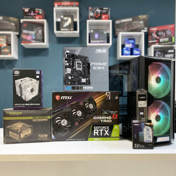 کیس کامل DDR5 با 55 میلیون استوک با 6 ماه گارانتی