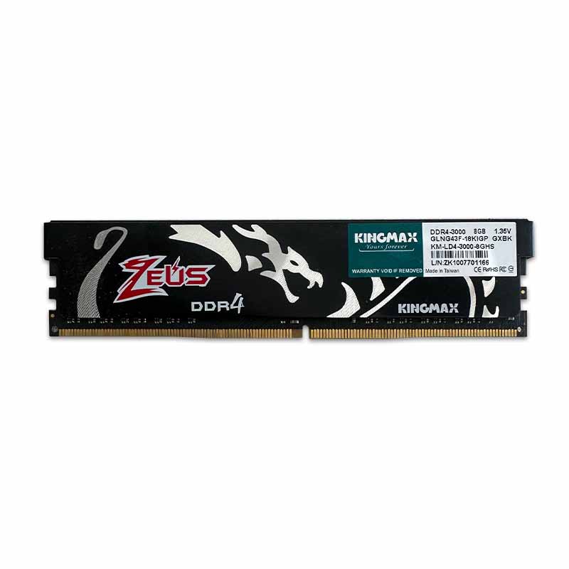 200770-2 رم کینگ مکس Kingmax Zeus 8GB DDR4 3000Mhz استوک - Image 4