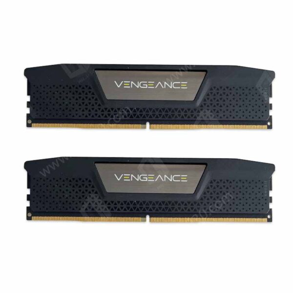 پک 32 گیگ رم کورسیر CORSAIR VENGEANCE RGB 32GB (16Gx2) DDR5 5200MHZ استوک گارانتی الماس