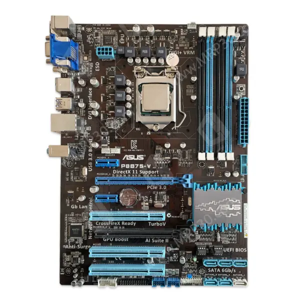 باندل مادربرد ایسوس ASUS P8B75-V + Core i5 2500k استوک