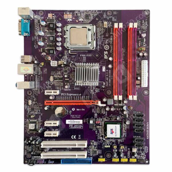 باندل مادربرد ECS P43T A2 + Pentium E2200