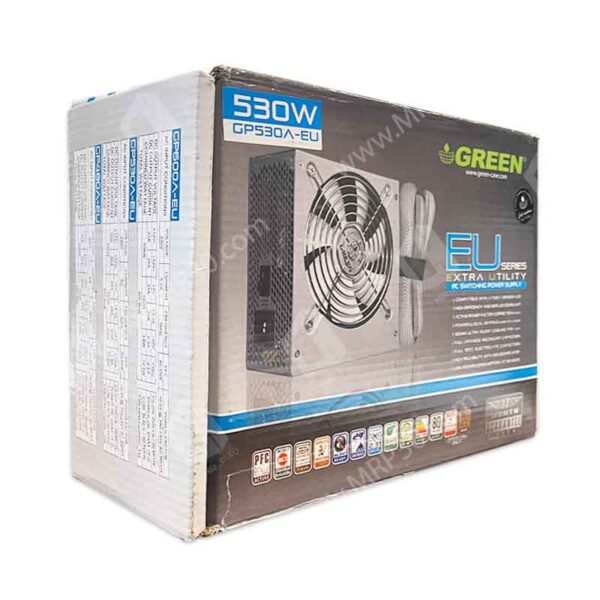 پاور 530 وات گرین Green GP530A EU